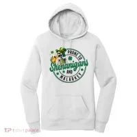 Prone To Shenanigans And Malarkey St Patricks Day Women's Hoodie thumb 0