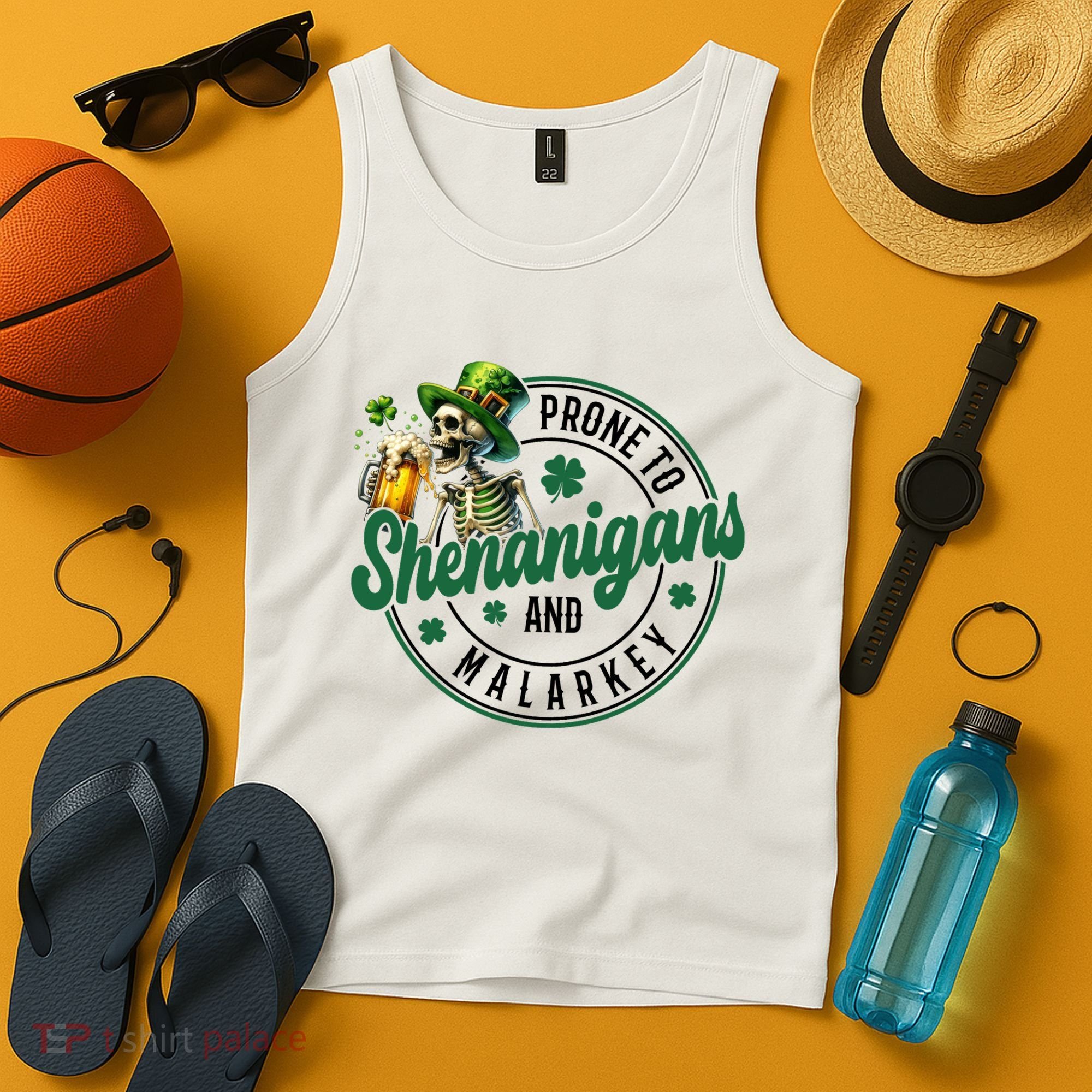 Prone To Shenanigans And Malarkey St Patricks Day Tank Top