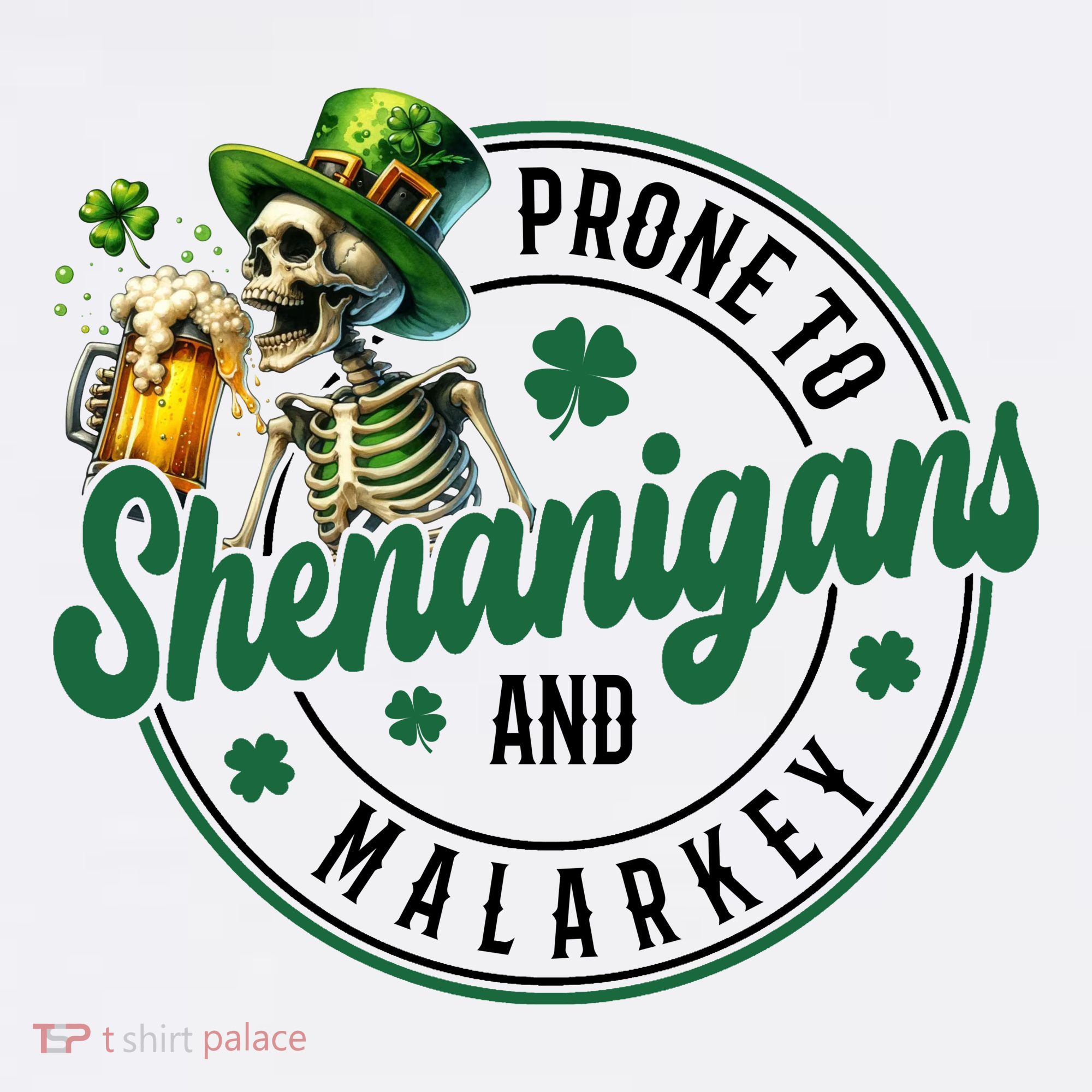 Prone To Shenanigans And Malarkey St Patricks Day Tank Top