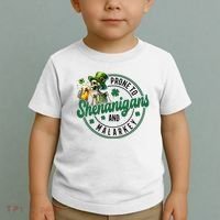 Prone To Shenanigans And Malarkey St Patricks Day Toddler T-Shirt thumb 2