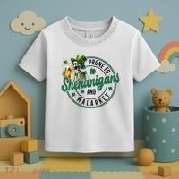Prone To Shenanigans And Malarkey St Patricks Day Toddler T-Shirt thumb 3