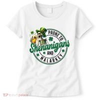 Prone To Shenanigans And Malarkey St Patricks Day Women's T-Shirt thumb 0