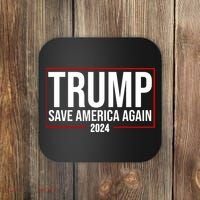 Pro Trump Save America Again 2024 Election Coaster thumb 0