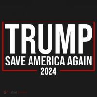 Pro Trump Save America Again 2024 Election Coaster thumb 2