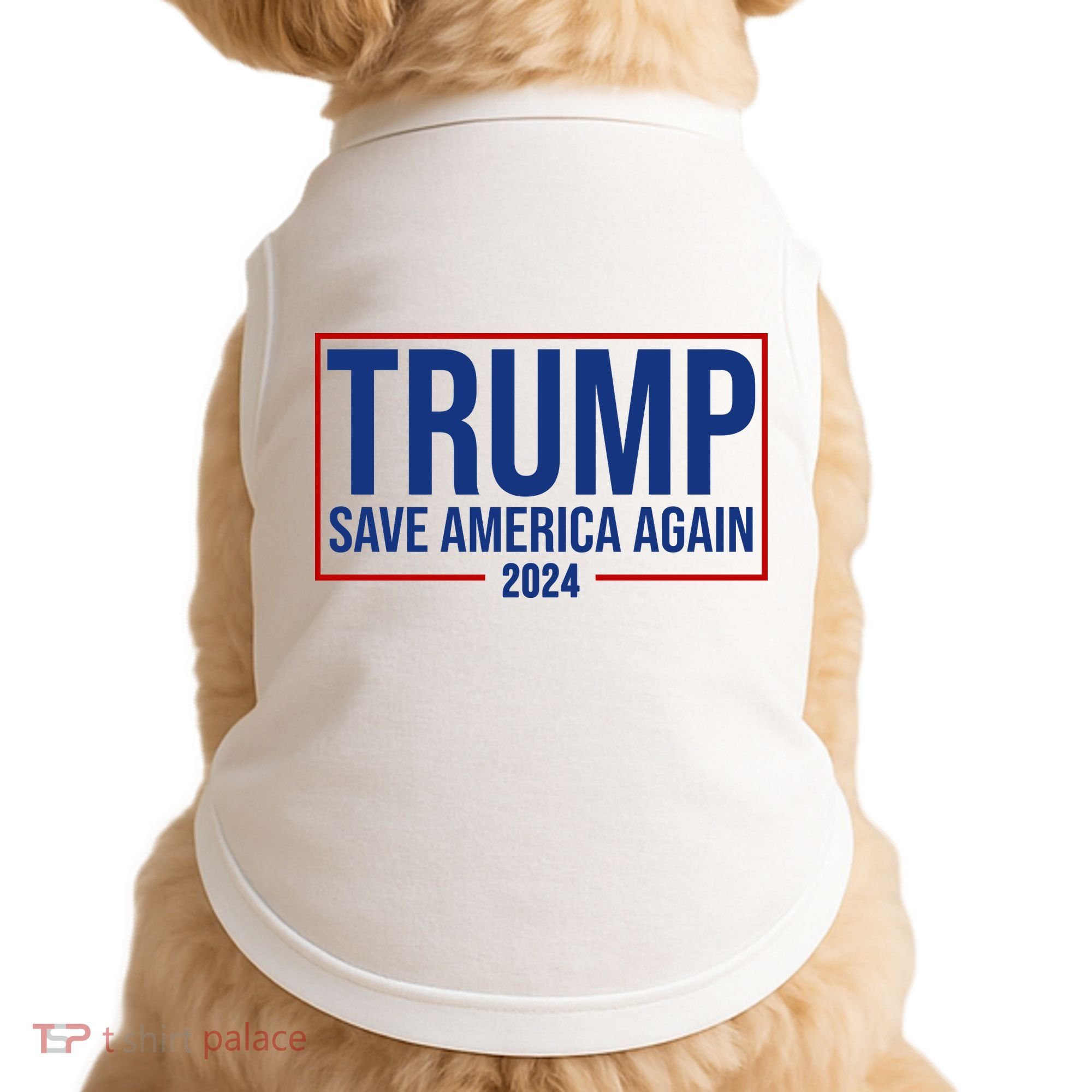 Pro Trump Save America Again 2024 Election Doggie Tank