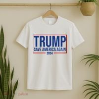 Pro Trump Save America Again 2024 Election T-Shirt thumb 2