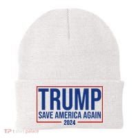 Pro Trump Save America Again 2024 Election Beanie thumb 0