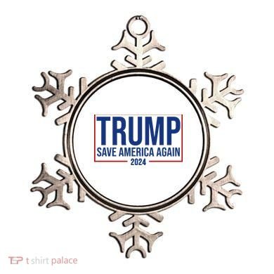 Pro Trump Save America Again 2024 Election Ornament
