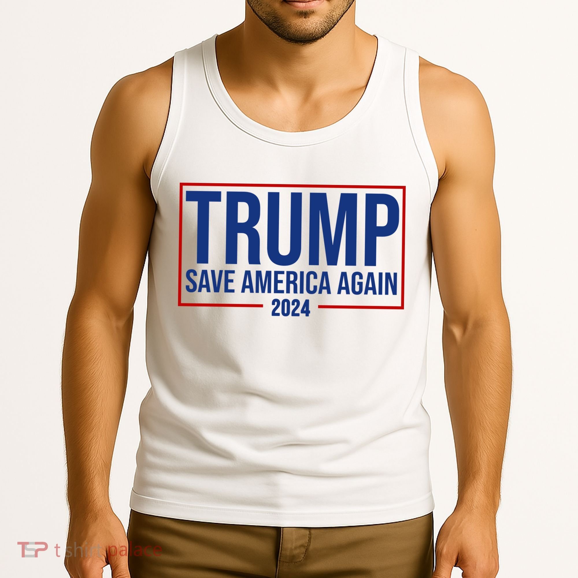 Pro Trump Save America Again 2024 Election Tank Top