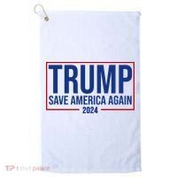 Pro Trump Save America Again 2024 Election Golf Towel thumb 0