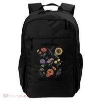 Plant These Save The Bees Flowers Gardening Gift Backpack thumb 0