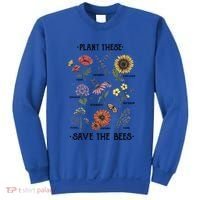 Plant These Save The Bees Flowers Gardening Gift Sweatshirt thumb 0