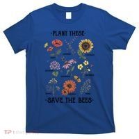 Plant These Save The Bees Flowers Gardening Gift T-Shirt thumb 0
