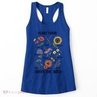 Plant These Save The Bees Flowers Gardening Gift Women's Tank Top thumb 0