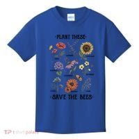 Plant These Save The Bees Flowers Gardening Gift Kids T-Shirt thumb 0