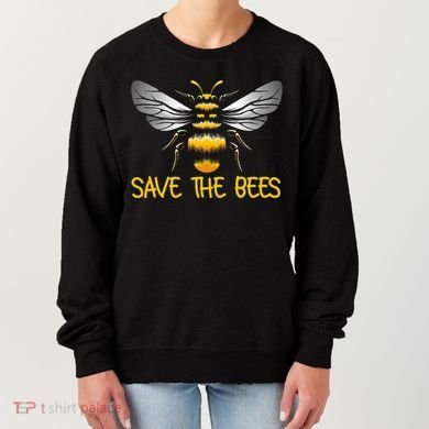 Plant These Save the Bees Bumblebee Climate Change Earth Day Women's Sweatshirt
