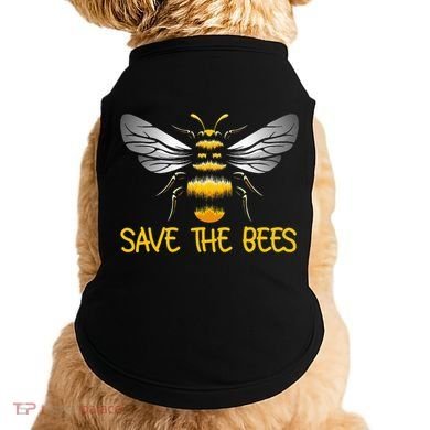 Plant These Save the Bees Bumblebee Climate Change Earth Day Doggie Tank