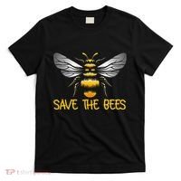 Plant These Save the Bees Bumblebee Climate Change Earth Day T-Shirt thumb 0