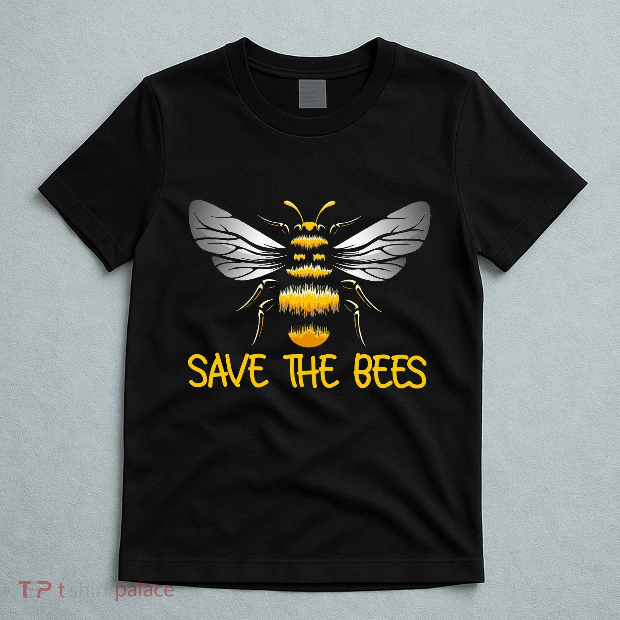 Plant These Save the Bees Bumblebee Climate Change Earth Day T-Shirt