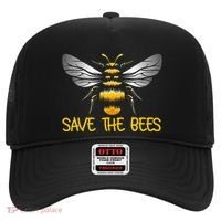 Plant These Save the Bees Bumblebee Climate Change Earth Day Hat thumb 0