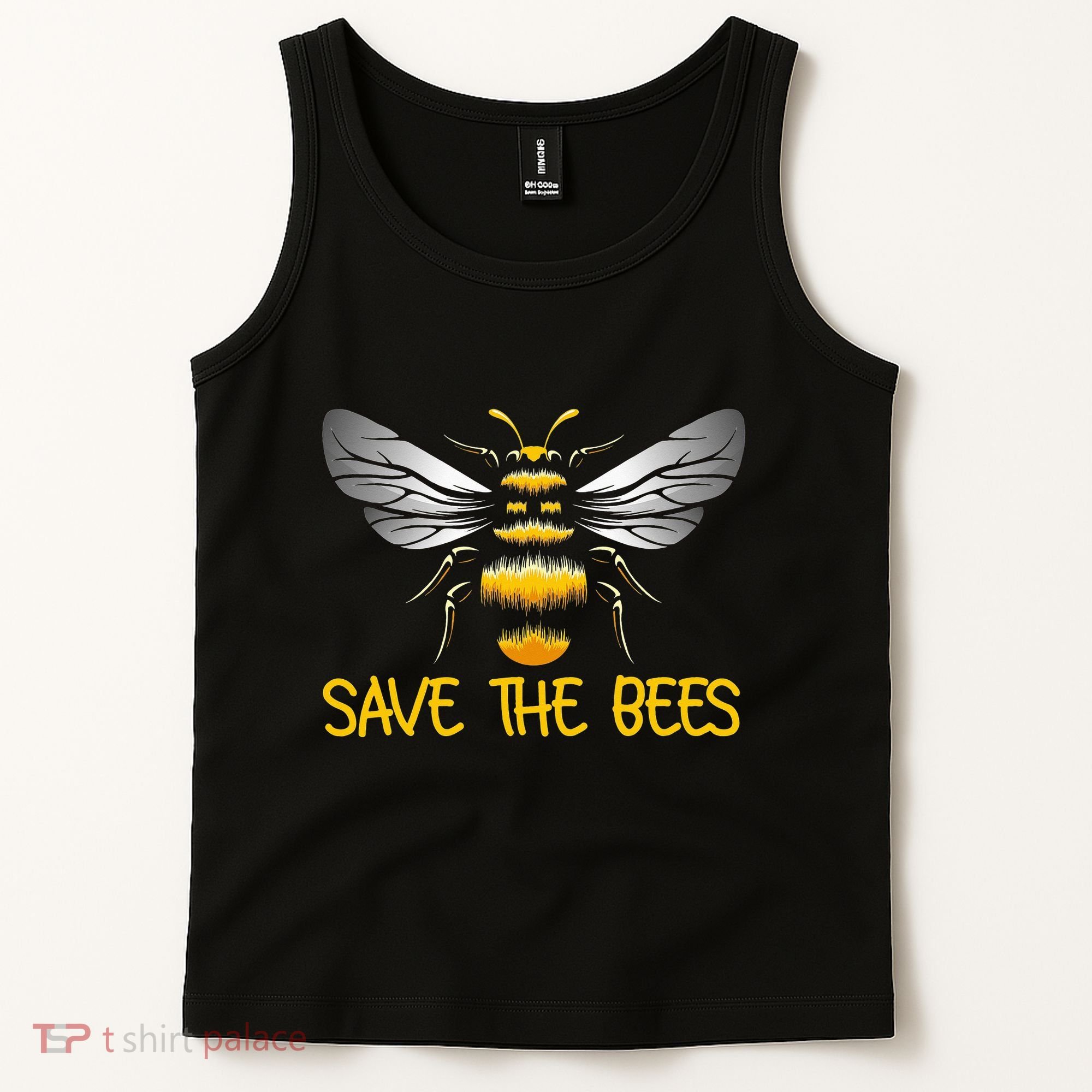 Plant These Save the Bees Bumblebee Climate Change Earth Day Tank Top