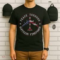 Peace Through Superior Firepower B52 Bomber Vintage T-Shirt thumb 6
