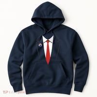 President Trump Suit US President Easy Costume Hoodie thumb 0