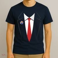 President Trump Suit US President Easy Costume T-Shirt thumb 3