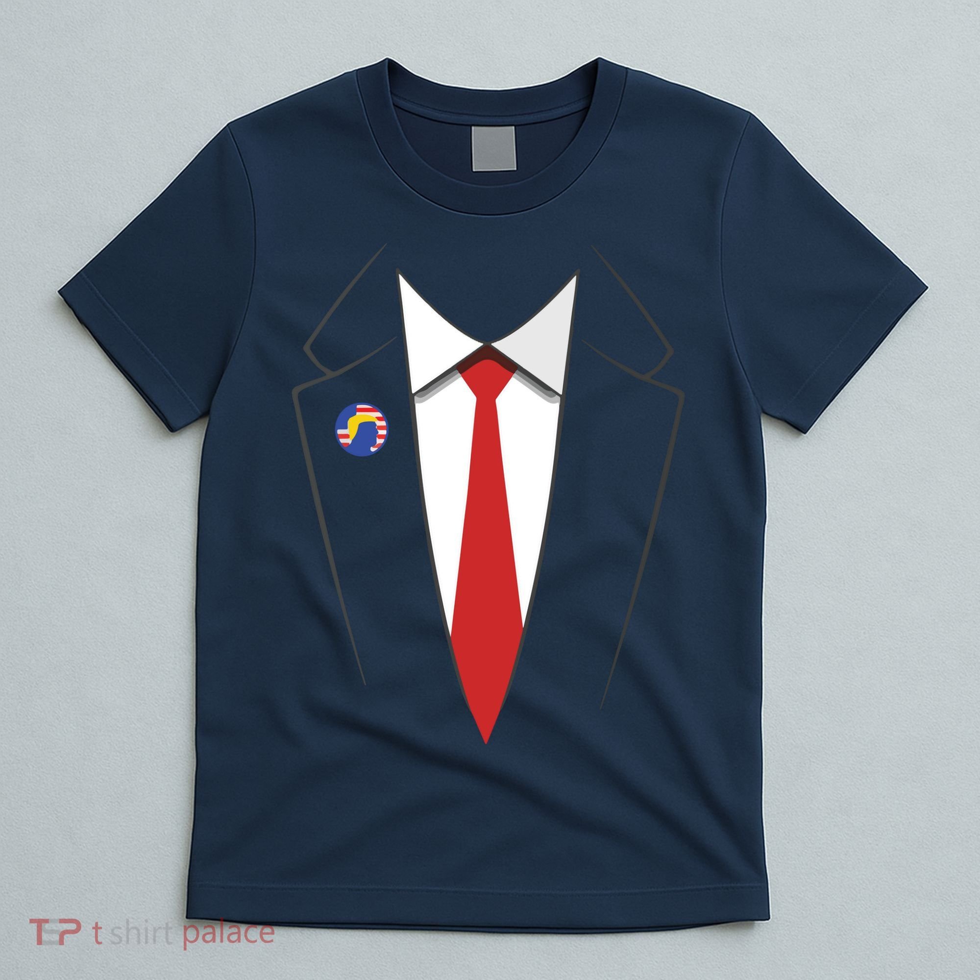 President Trump Suit US President Easy Costume T-Shirt