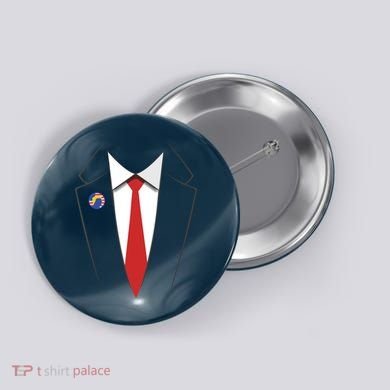 President Trump Suit US President Easy Costume Button
