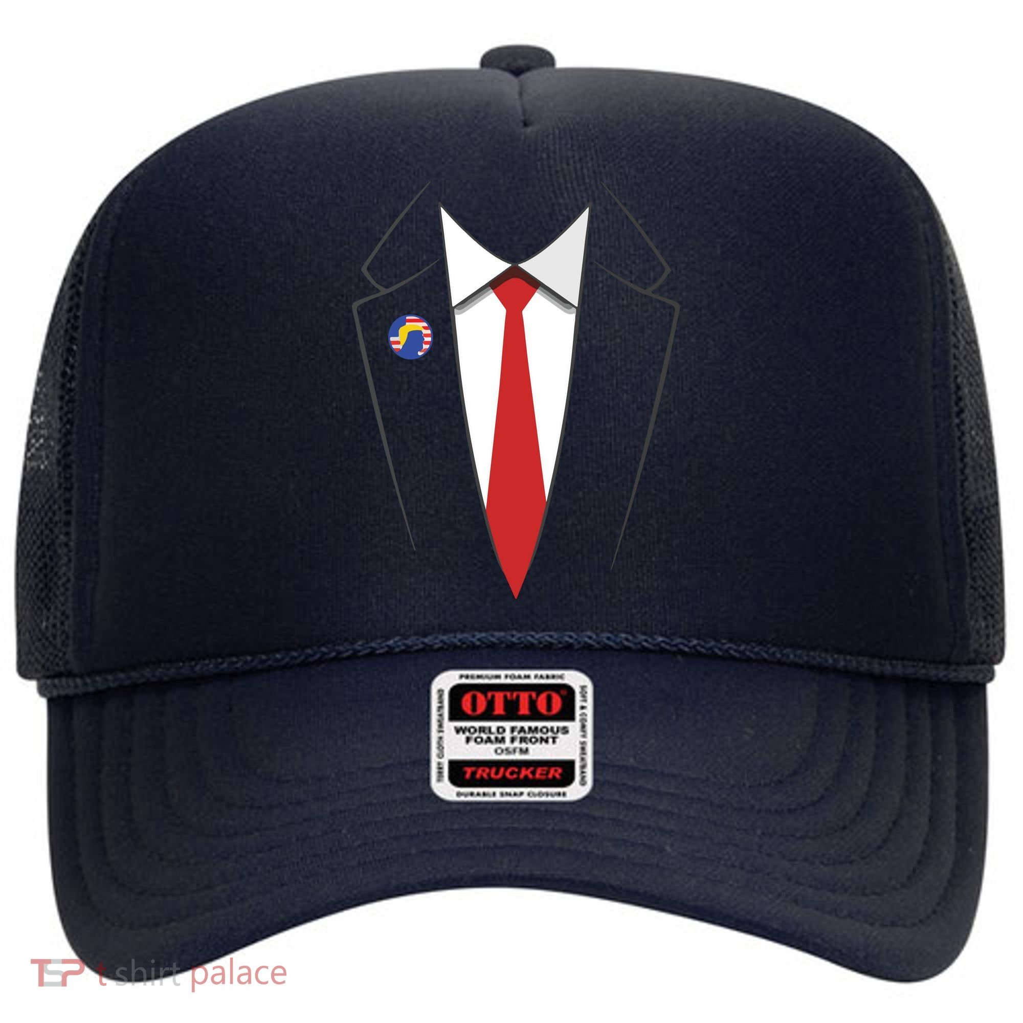 President Trump Suit US President Easy Costume Hat