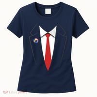 President Trump Suit US President Easy Costume Women's T-Shirt thumb 0