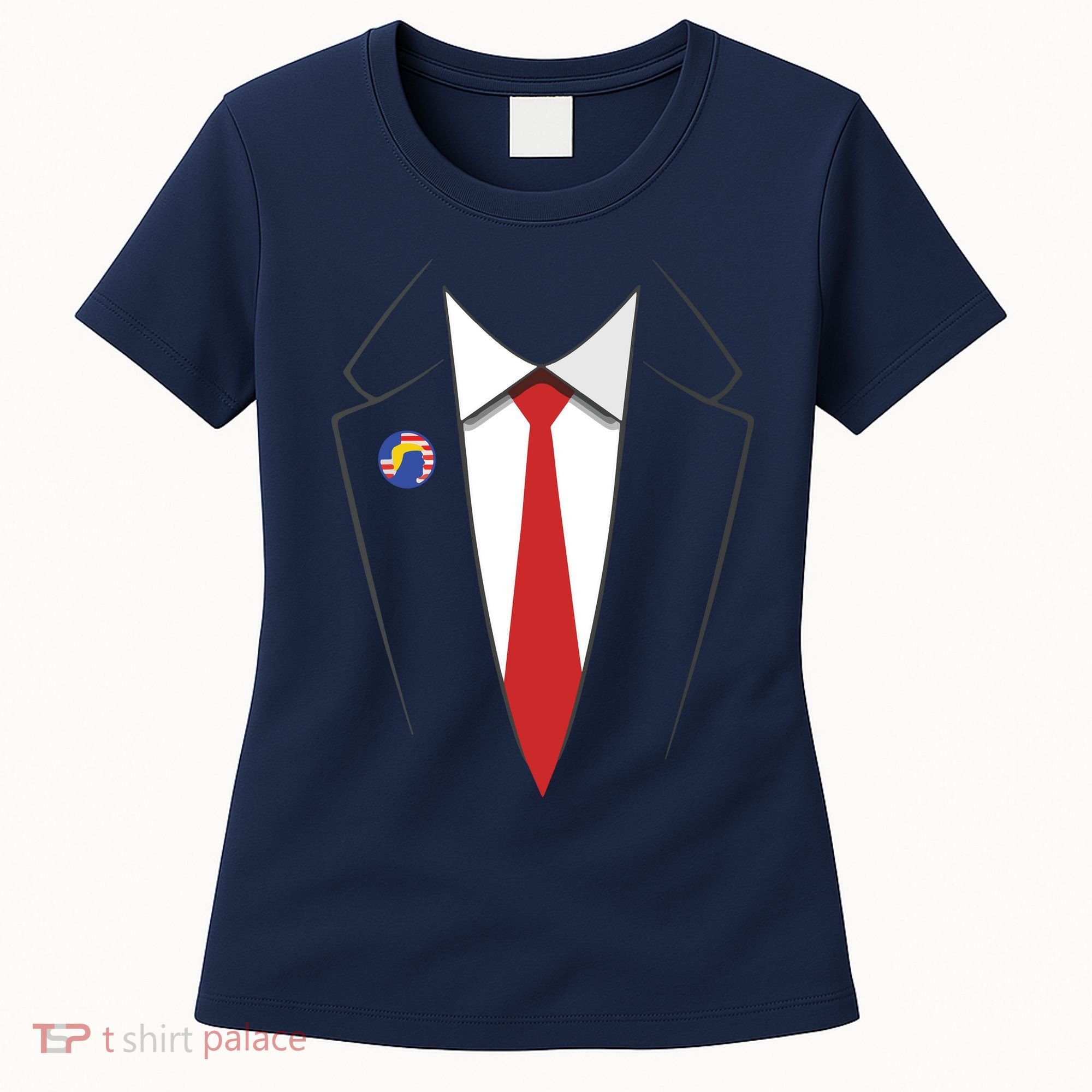 President Trump Suit US President Easy Costume Women's T-Shirt