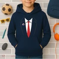 President Trump Suit US President Easy Costume Kids Hoodie thumb 2