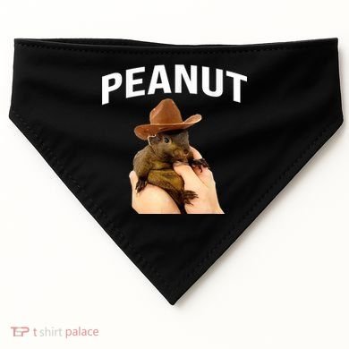 Peanut The Squirrel USA-Made Doggie Bandana