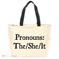 Pronouns The She It Tote Bag thumb 0