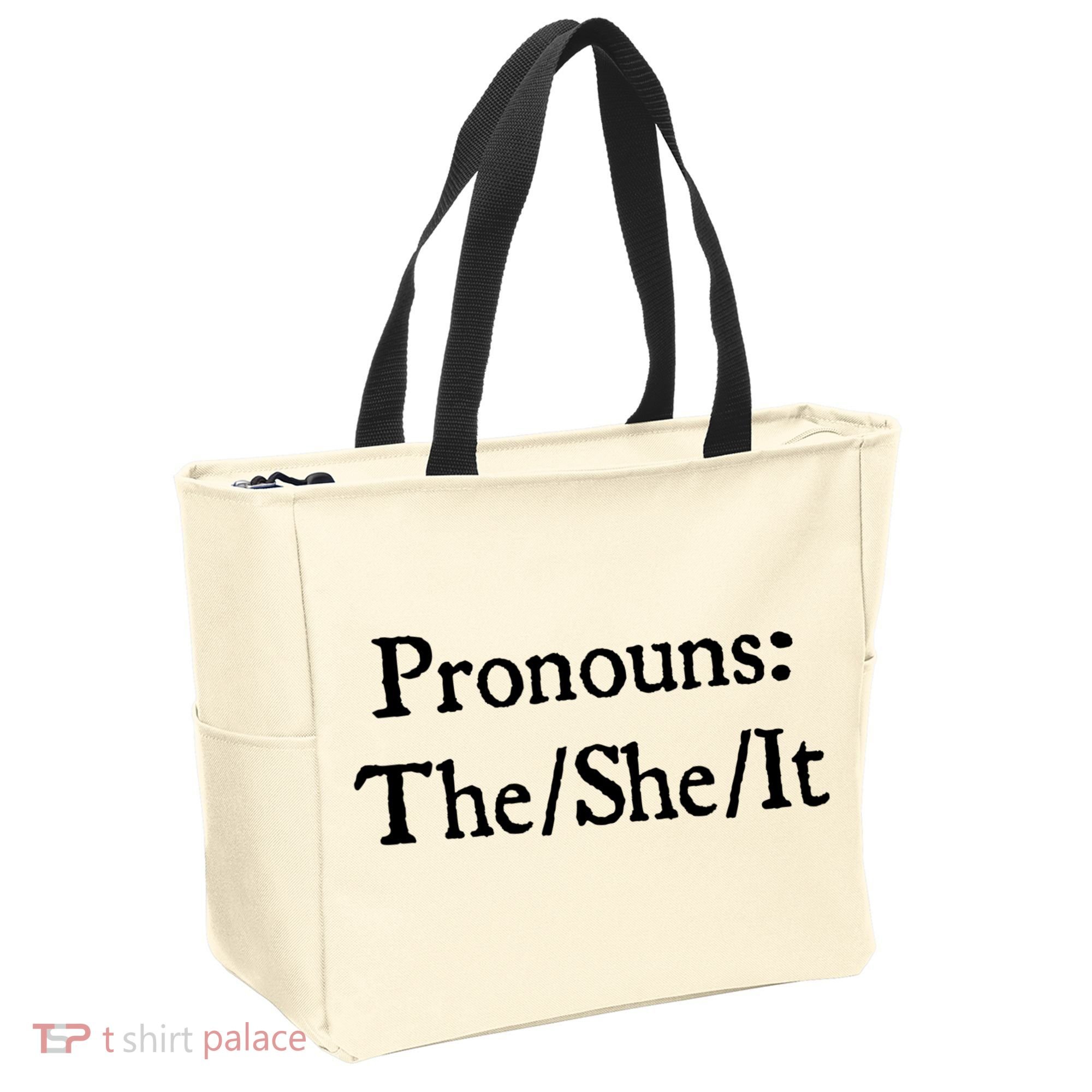 Pronouns The She It Tote Bag