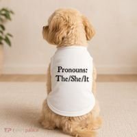 Pronouns The She It Doggie Tank thumb 2