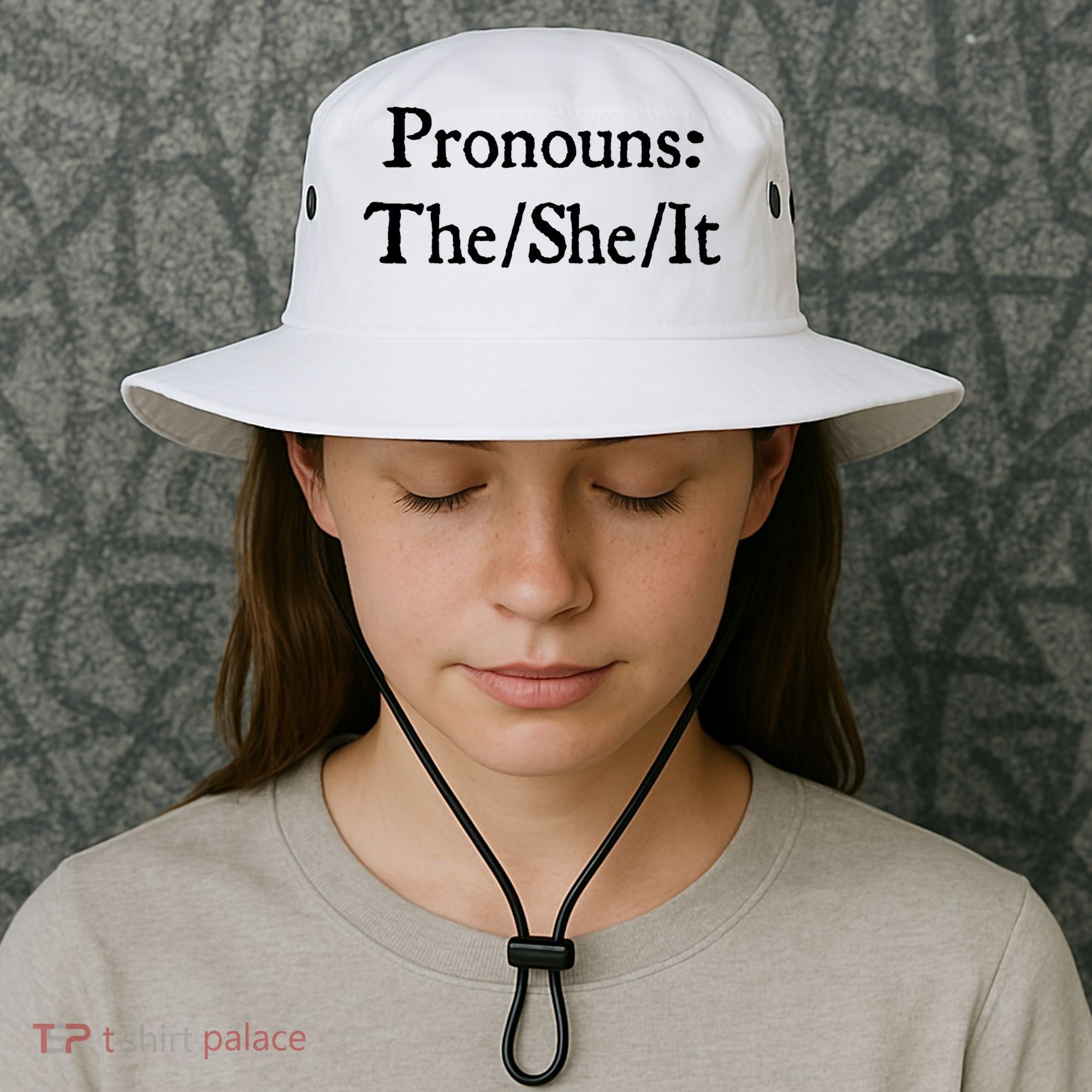 Pronouns The She It Bucket Hat