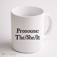 Pronouns The She It Coffee Mug thumb 1