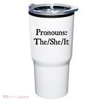 Pronouns The She It Tumbler thumb 0