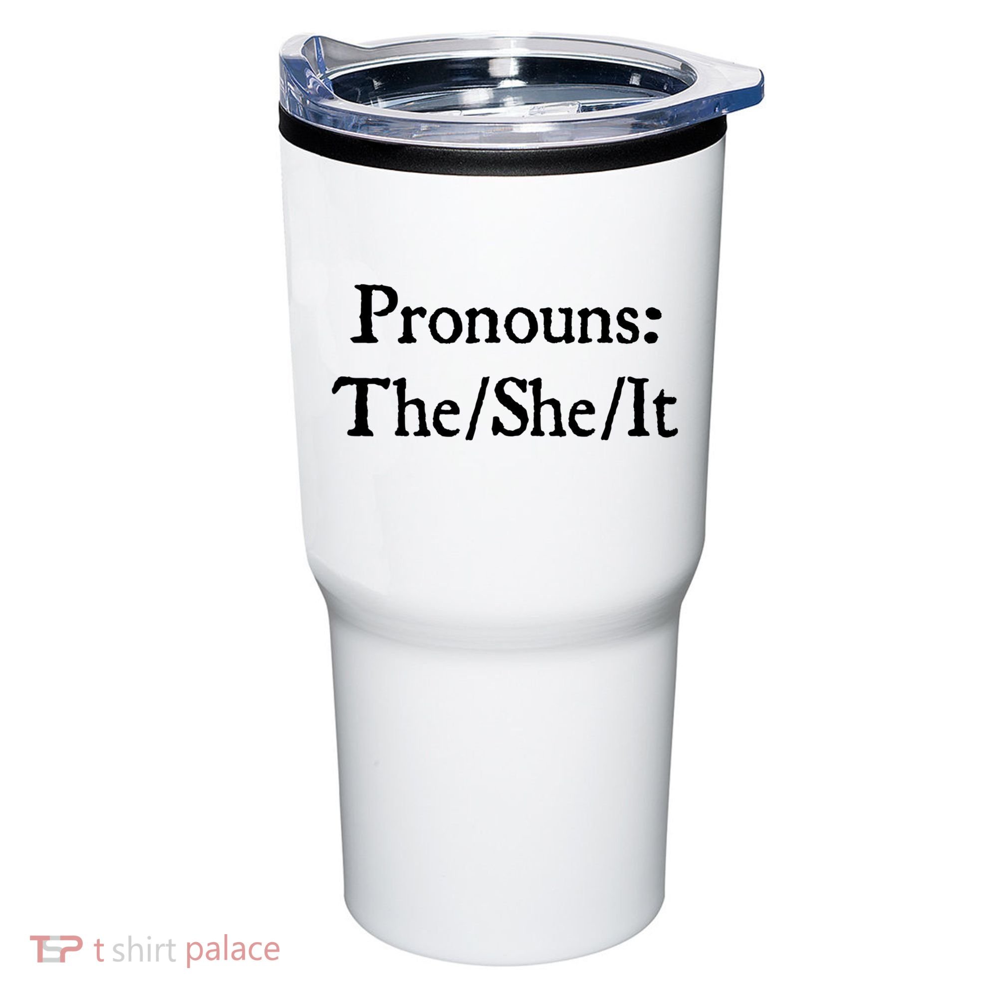 Pronouns The She It Tumbler