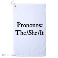 Pronouns The She It Golf Towel thumb 0