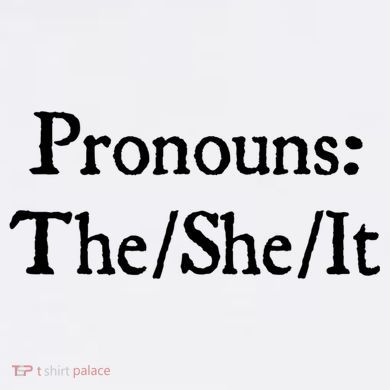 Pronouns The She It Women's Long Sleeve Shirt