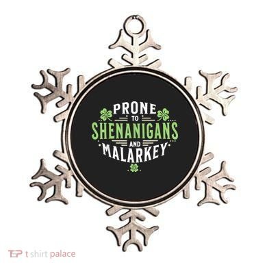 Prone To Shenanigans & Malarkey Fun Clovers St Patrick’S Day Ornament