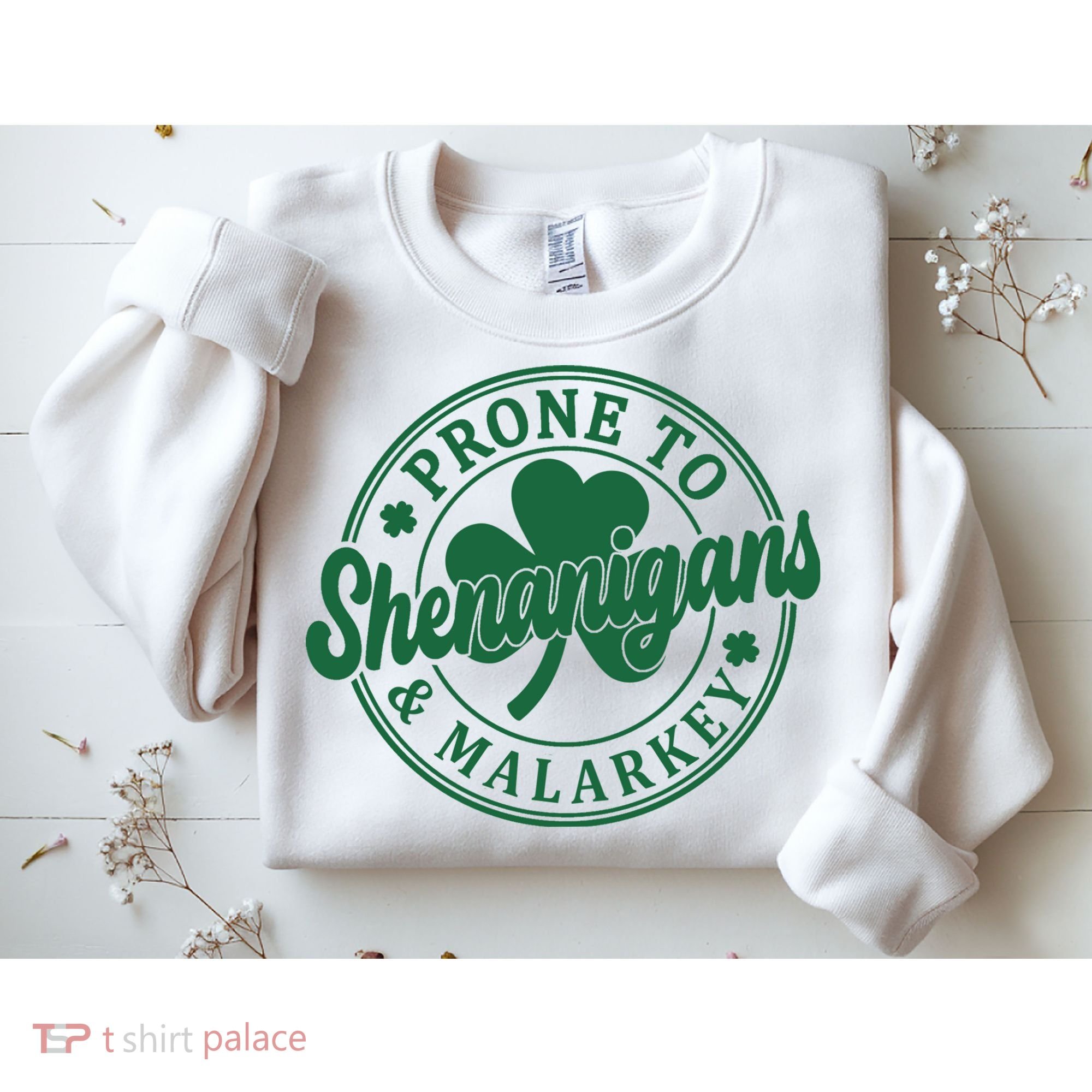 Prone To Shenanigans Malarkey St Patricks Day Sweatshirt