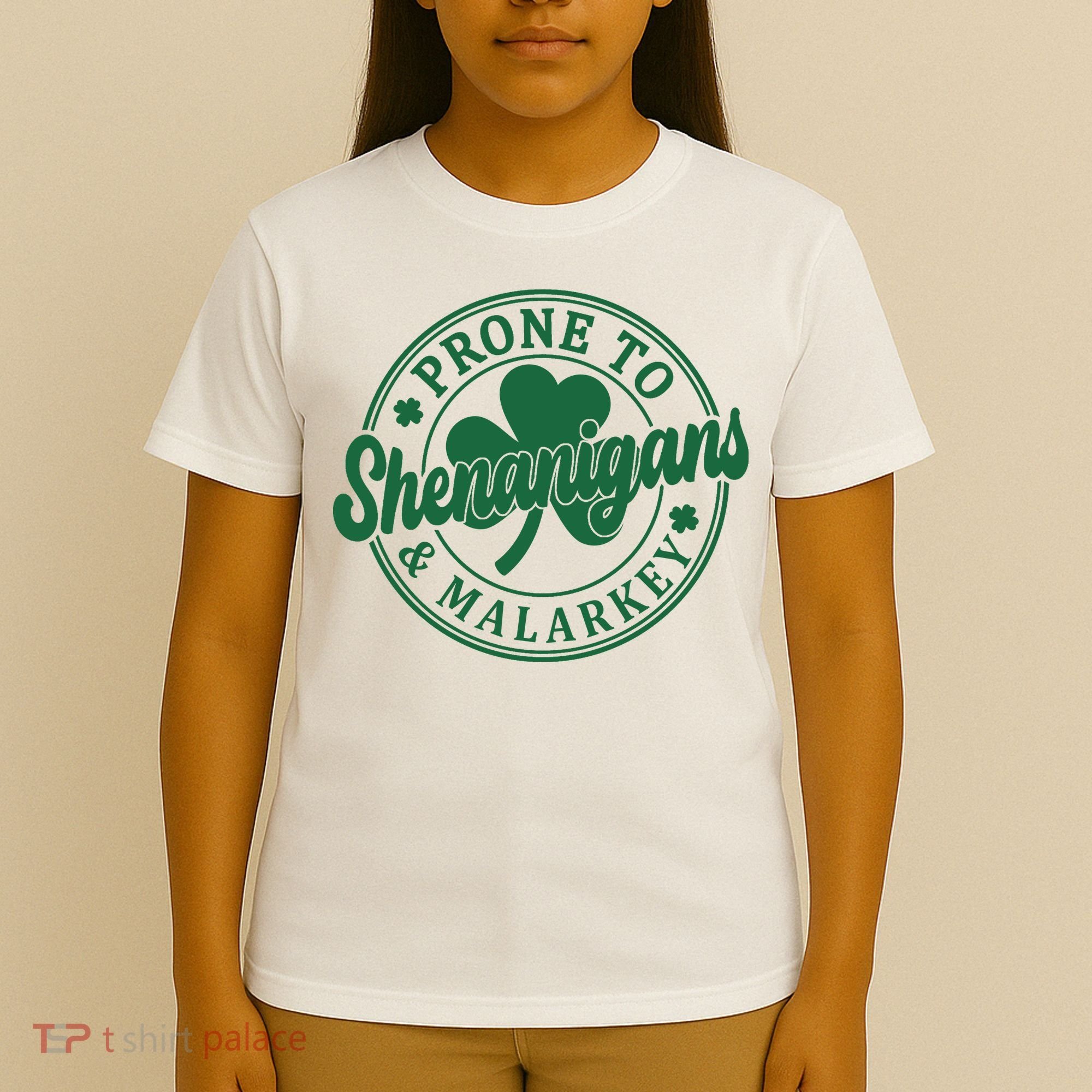Prone To Shenanigans Malarkey St Patricks Day T-Shirt