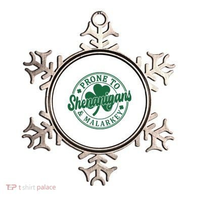 Prone To Shenanigans Malarkey St Patricks Day Ornament
