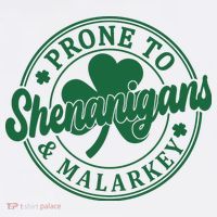 Prone To Shenanigans Malarkey St Patricks Day Ornament thumb 1