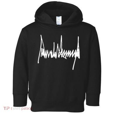 President Trump Signature Toddler Hoodie